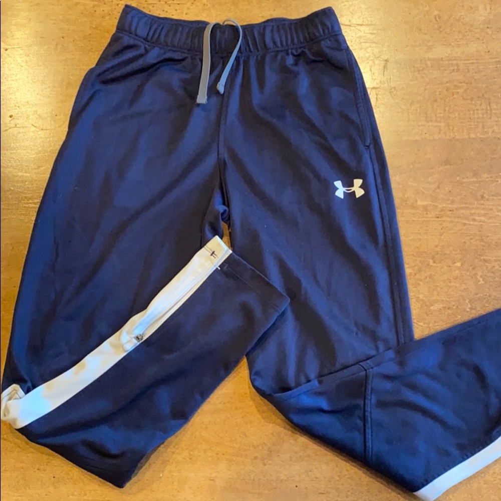 Under Armour joggers with zippers - navy